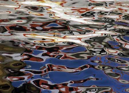 Pollock - Water reflections, JBLArts photography