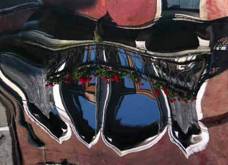 Blue windows - Water reflections, JBLArts photography