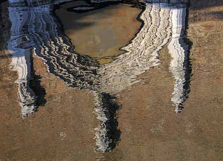 Frari's portal - Water reflections, JBLArts photography