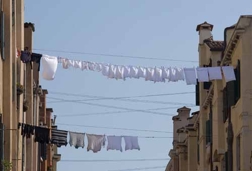 Laundry: White and stripes - Hanging out in Venice, JBLArts photography