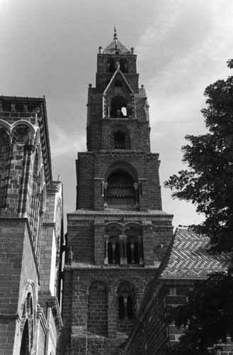 The bell-tower of the Cathedral - Le Puy En Velay, France, JBLArts photography
