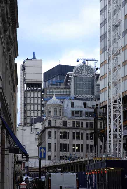 Steel and glass in the City - steel-glass building in London, JBLArts photography
