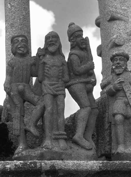 Flagellation, St. Thegonnec, 1610 - Calvaires Bretons - Calvaries in Brittany, France, JBLArts photography