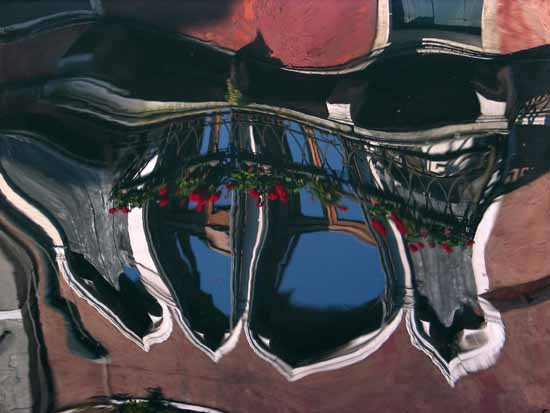 Blue Windows - Water reflections, JBLArts photography